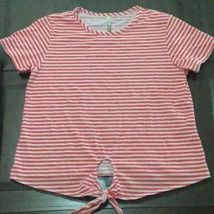 Cute pink and white shirt